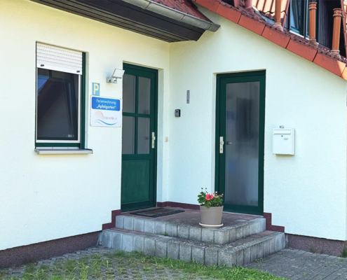 Eingang Ferienwohung »Apfelgarten« Bild Eingang Ferienwohung »Apfelgarten«
