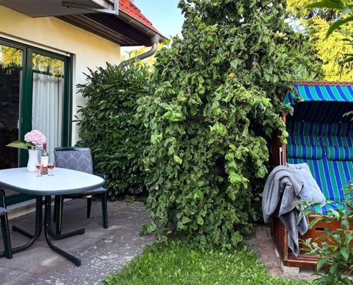 Ferienwohnung Terrasse und Garten Bild Ferienwohnung Terrasse und Garten