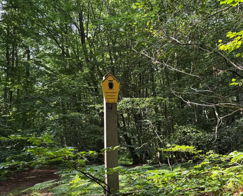 Nationalpark Kernzone Bild Schild Nationalpark Kernzone